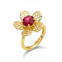 Ring Gaurosa Woman Biancospino in Silver 10491720 - 10491720